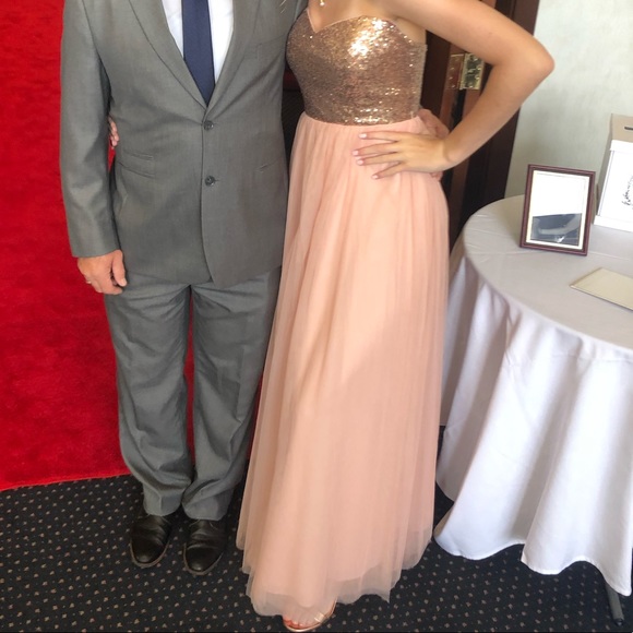 Rose Gold Dress - Picture 2 of 3